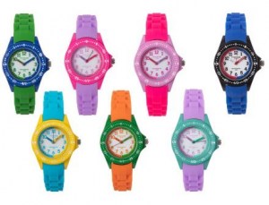 Relógios infantis coloridos